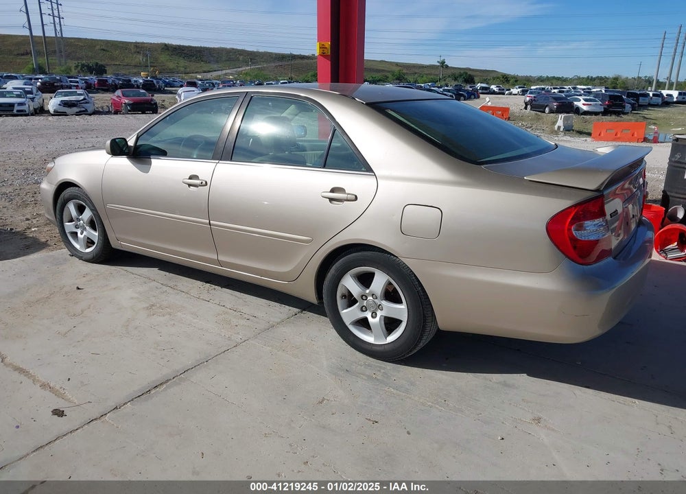 2002 TOYOTA CAMRY SE V6 VIN: 4T1BF30K12U508091