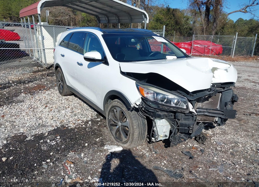2016 KIA SORENTO 3.3L EX VIN: 5XYPH4A51GG119981