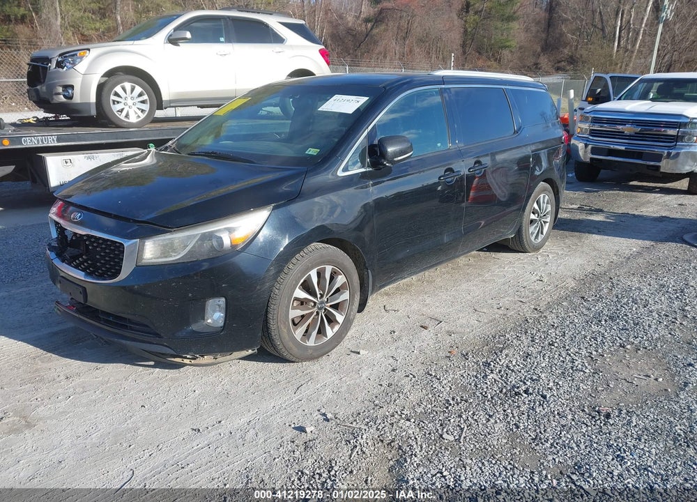 2015 KIA SEDONA SX VIN: KNDMC5C14F6019876