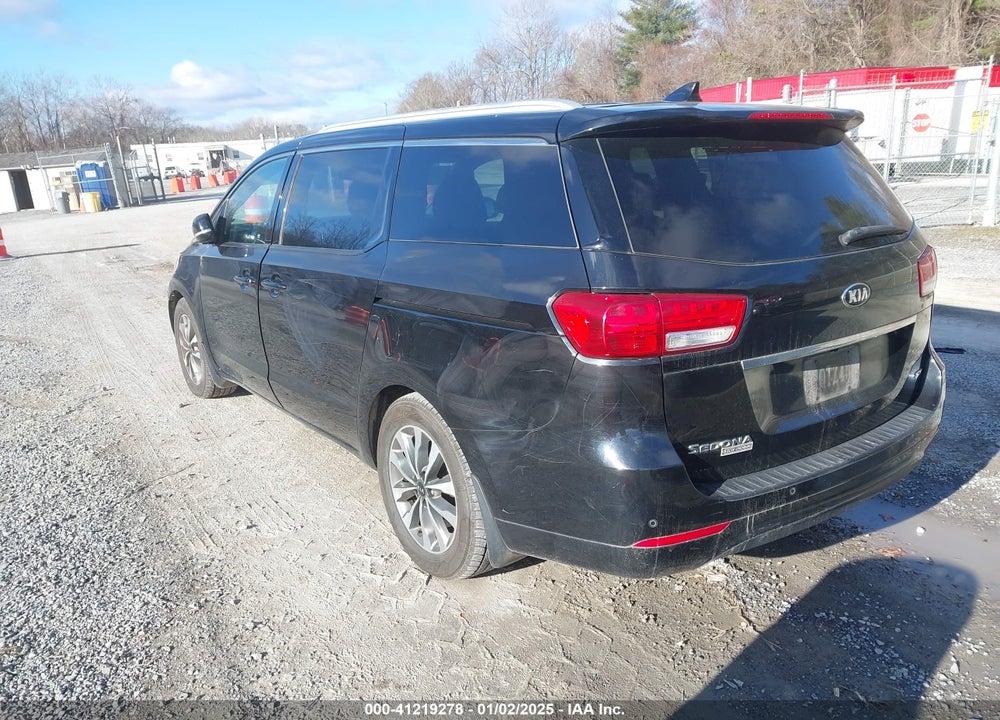 2015 KIA SEDONA SX VIN: KNDMC5C14F6019876