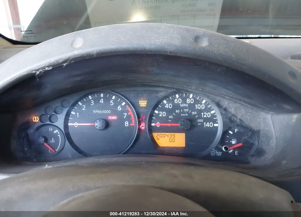 2008 NISSAN FRONTIER SE-I4 VIN: 1N6BD06T98C413802