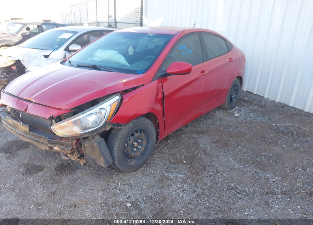 2016 HYUNDAI ACCENT SE VIN: KMHCT4AE8GU141726