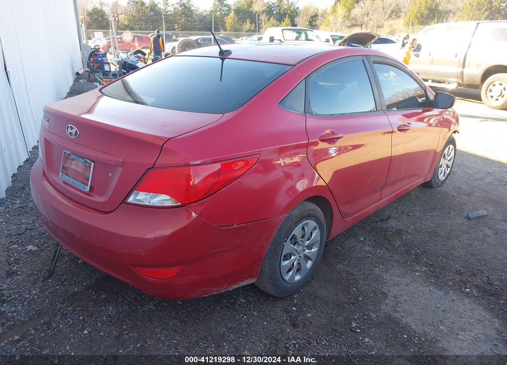 2016 HYUNDAI ACCENT SE VIN: KMHCT4AE8GU141726