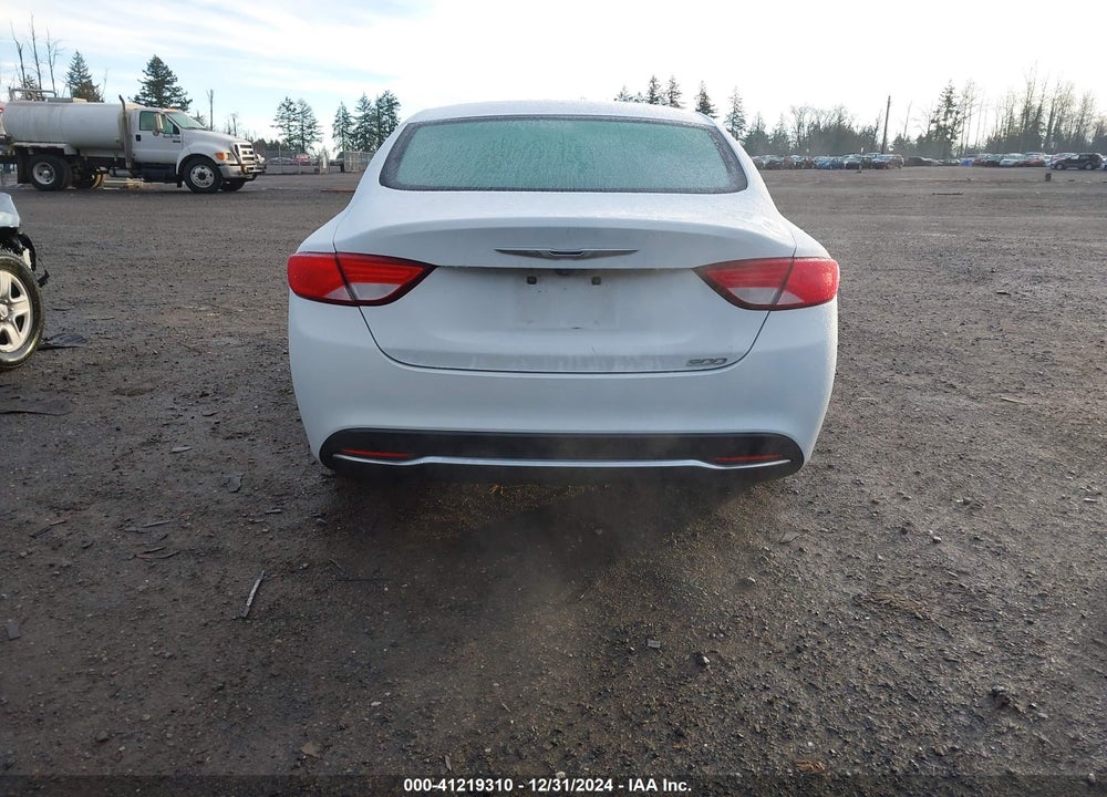 2016 CHRYSLER 200 LIMITED VIN: 1C3CCCABXGN101229