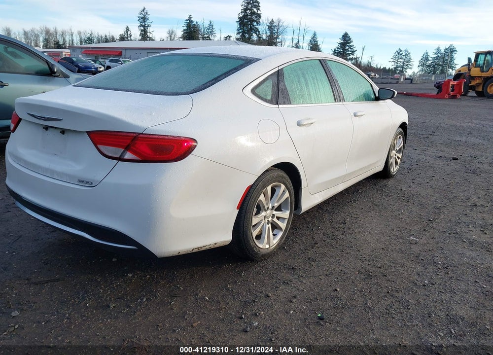 2016 CHRYSLER 200 LIMITED VIN: 1C3CCCABXGN101229