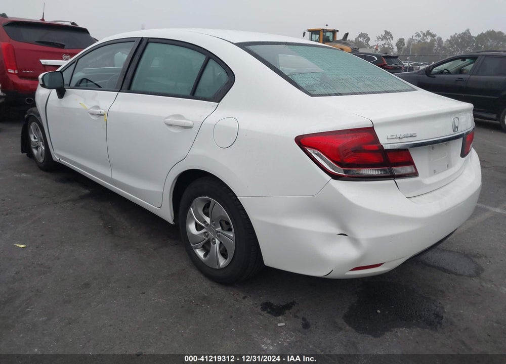 2015 HONDA CIVIC LX VIN: 19XFB2F50FE221343