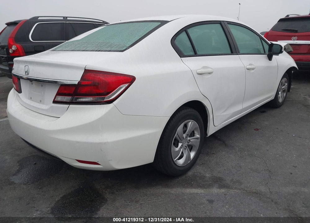 2015 HONDA CIVIC LX VIN: 19XFB2F50FE221343