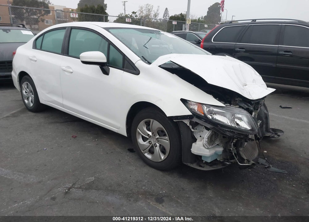 2015 HONDA CIVIC LX VIN: 19XFB2F50FE221343