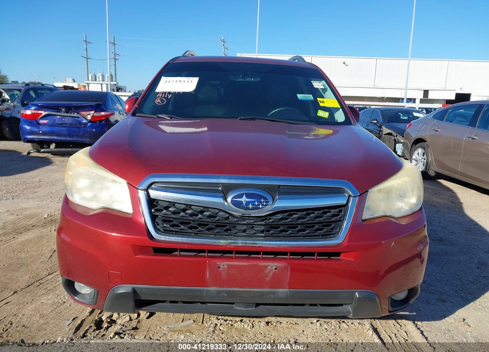 2014 SUBARU FORESTER VIN: JF2SJAMC3EH409779