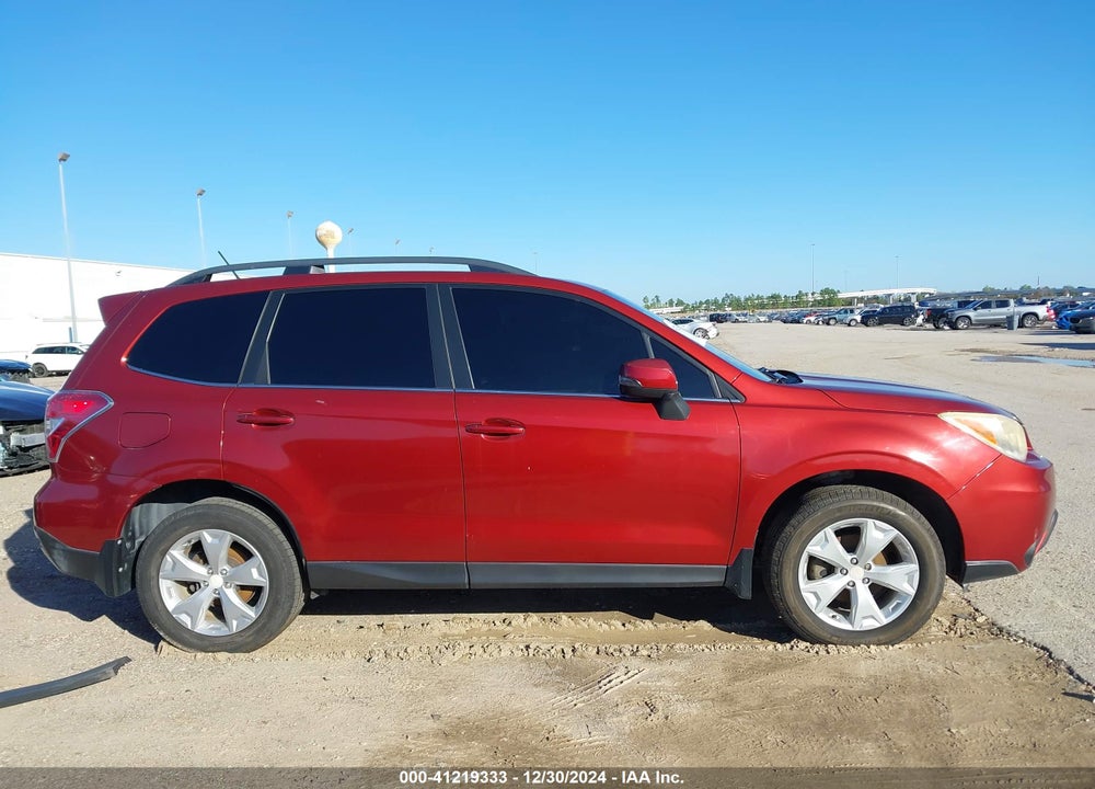 2014 SUBARU FORESTER VIN: JF2SJAMC3EH409779