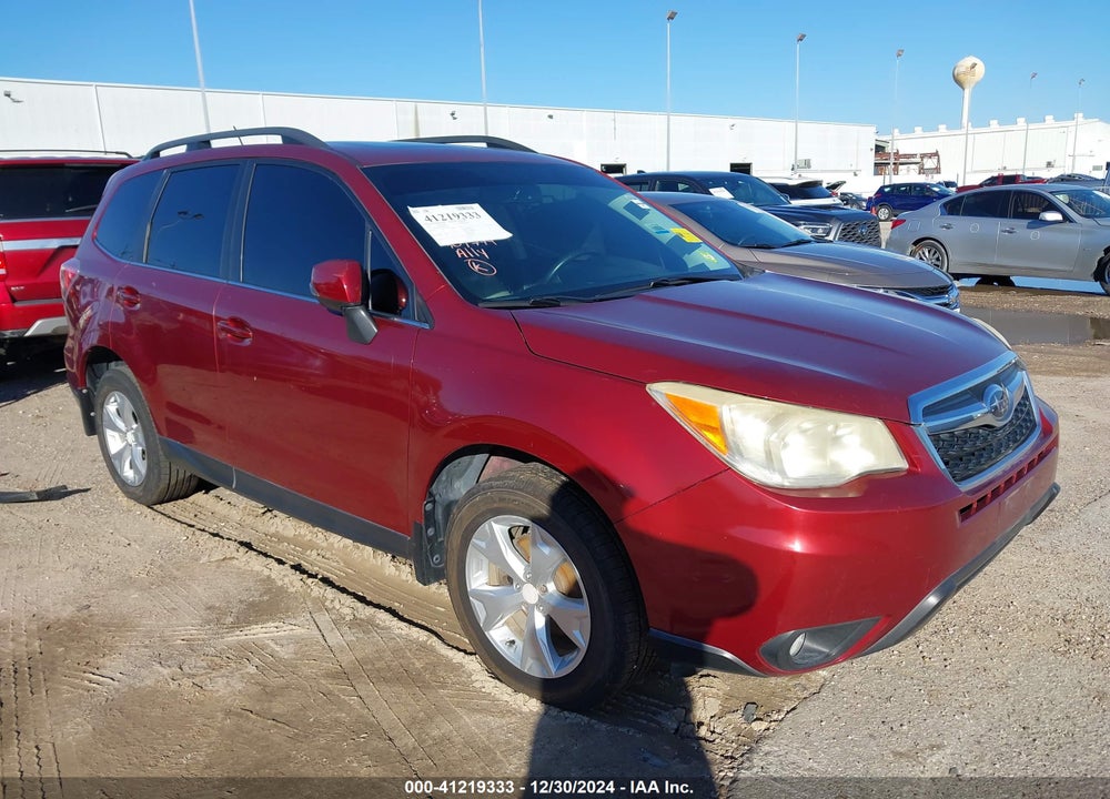2014 SUBARU FORESTER VIN: JF2SJAMC3EH409779