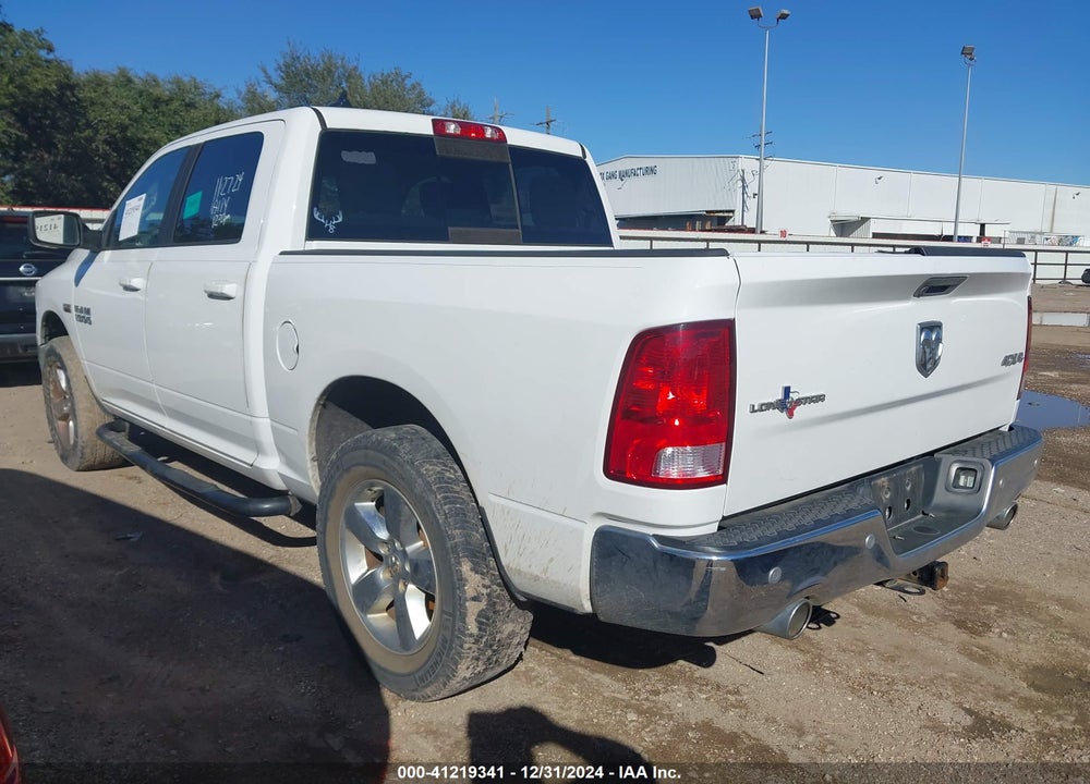2019 RAM 1500 CLASSIC LONE STAR 4X4 5'7 BOX VIN: 1C6RR7LT0KS533878