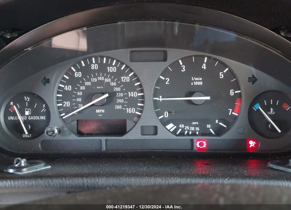 1995 BMW 325 IC AUTOMATIC VIN: WBABJ6320SJD41966