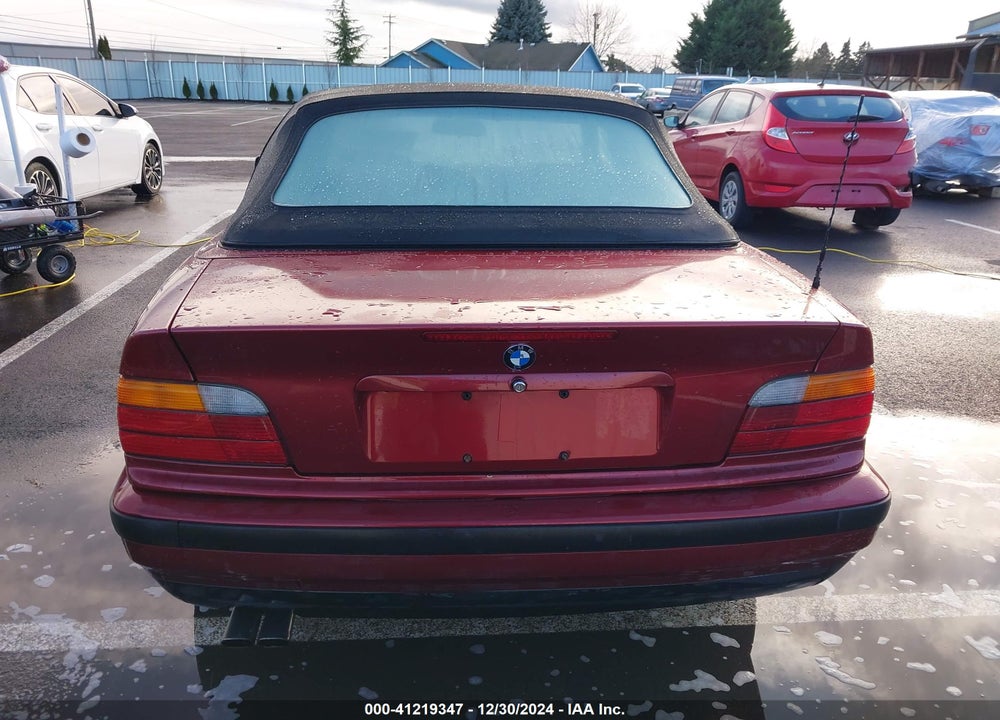 1995 BMW 325 IC AUTOMATIC VIN: WBABJ6320SJD41966
