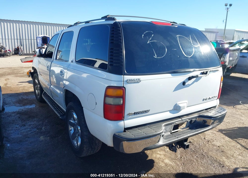 2003 CHEVROLET TAHOE LT VIN: 1GNEK13Z23J155820
