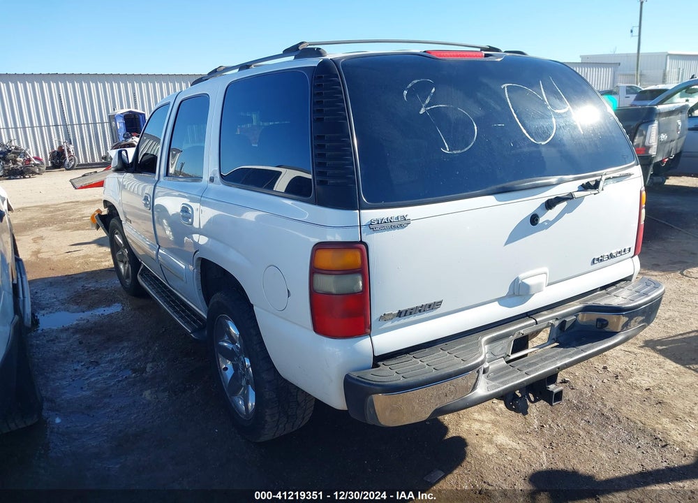 2003 CHEVROLET TAHOE LT VIN: 1GNEK13Z23J155820