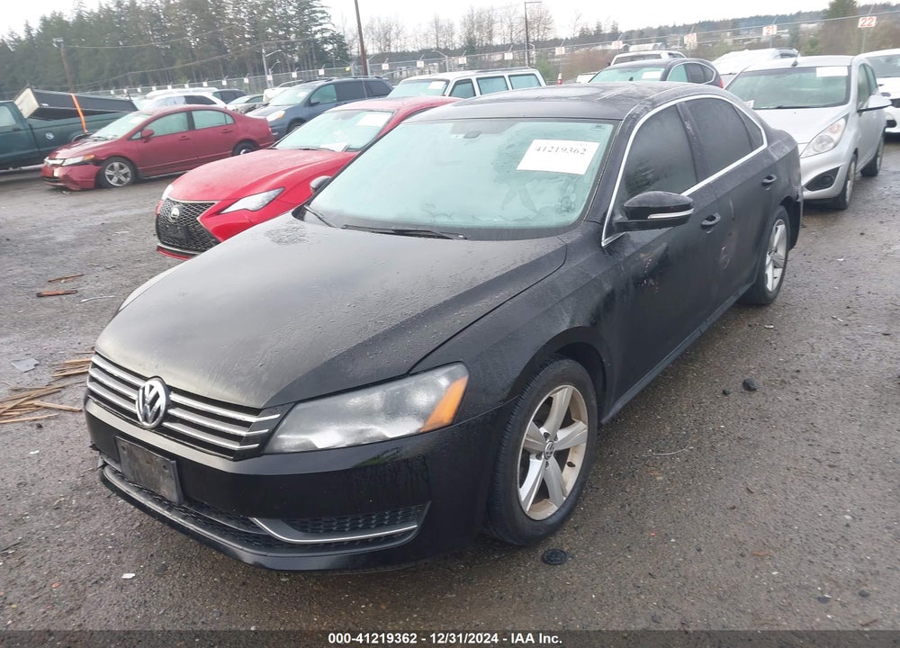 2013 VOLKSWAGEN PASSAT 2.5L SE VIN: 1VWBP7A32DC097516