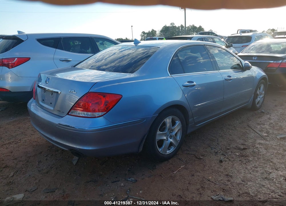 2006 ACURA RL 3.5 VIN: JH4KB16566C007617