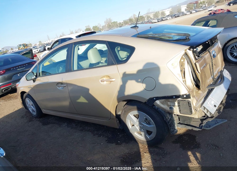 2011 TOYOTA PRIUS VIN: JTDKN3DU8B0266779