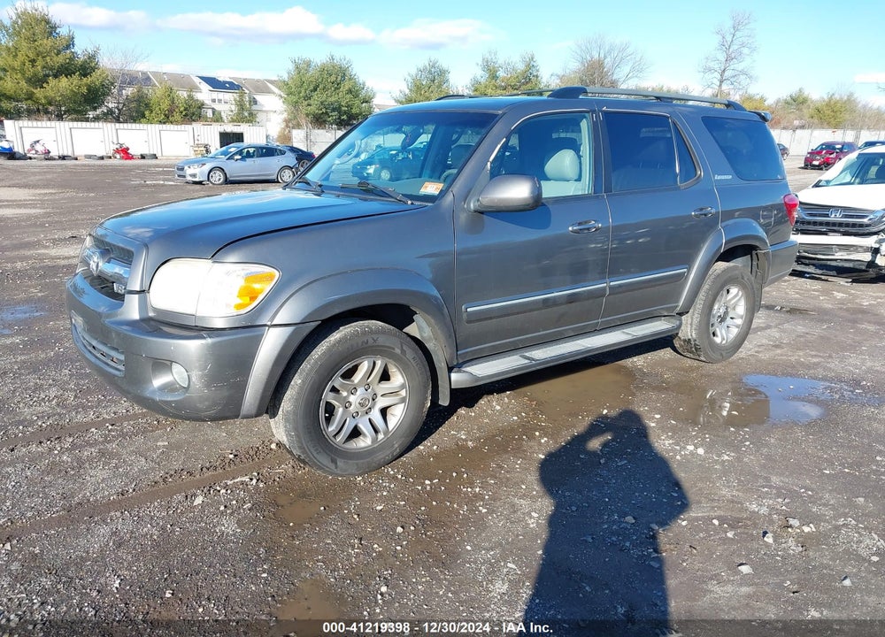 2005 TOYOTA SEQUOIA LIMITED V8 VIN: 5TDBT48A85S246397