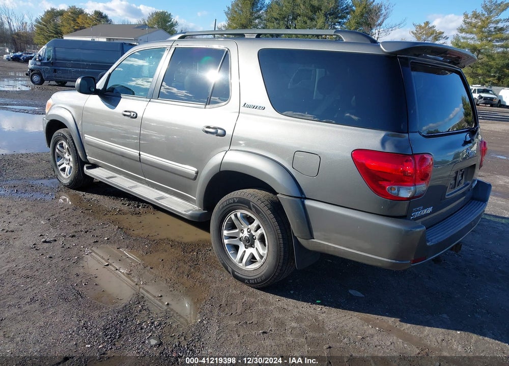 2005 TOYOTA SEQUOIA LIMITED V8 VIN: 5TDBT48A85S246397