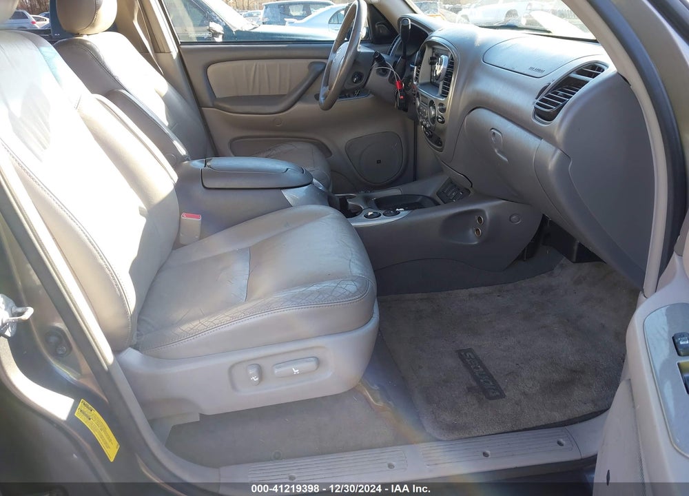 2005 TOYOTA SEQUOIA LIMITED V8 VIN: 5TDBT48A85S246397
