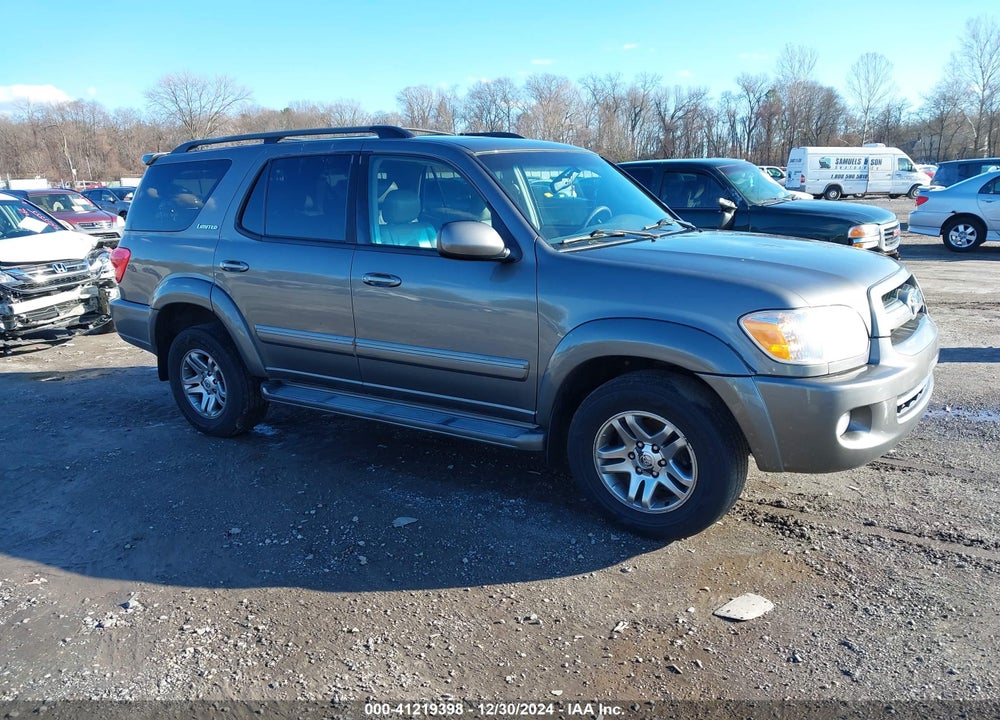 2005 TOYOTA SEQUOIA LIMITED V8 VIN: 5TDBT48A85S246397