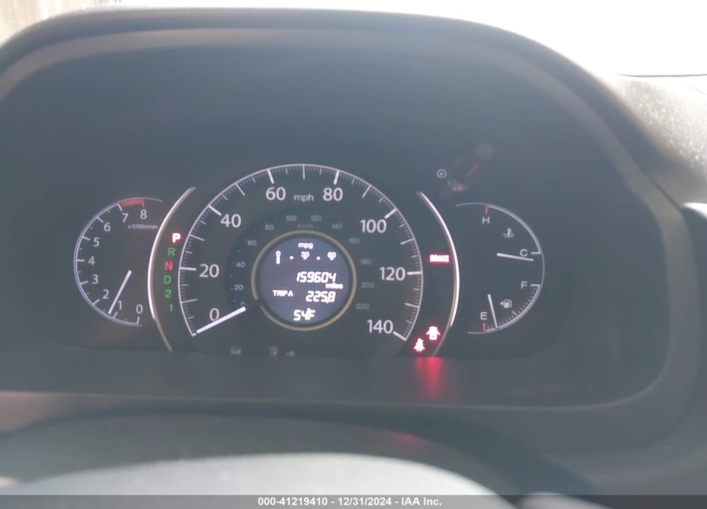2012 HONDA CR-V EX-L VIN: JHLRM3H74CC002791