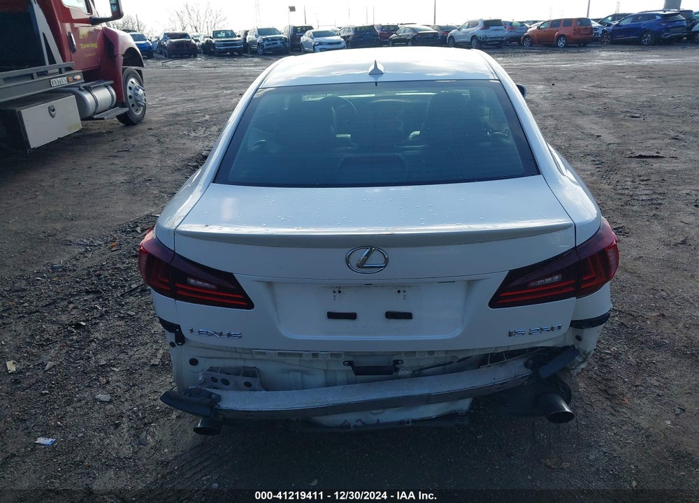 2007 LEXUS IS 250 VIN: JTHBK262872028469