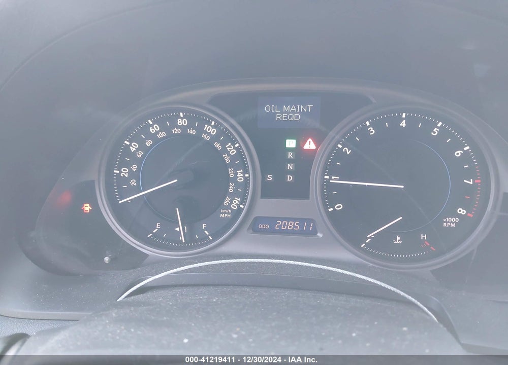 2007 LEXUS IS 250 VIN: JTHBK262872028469
