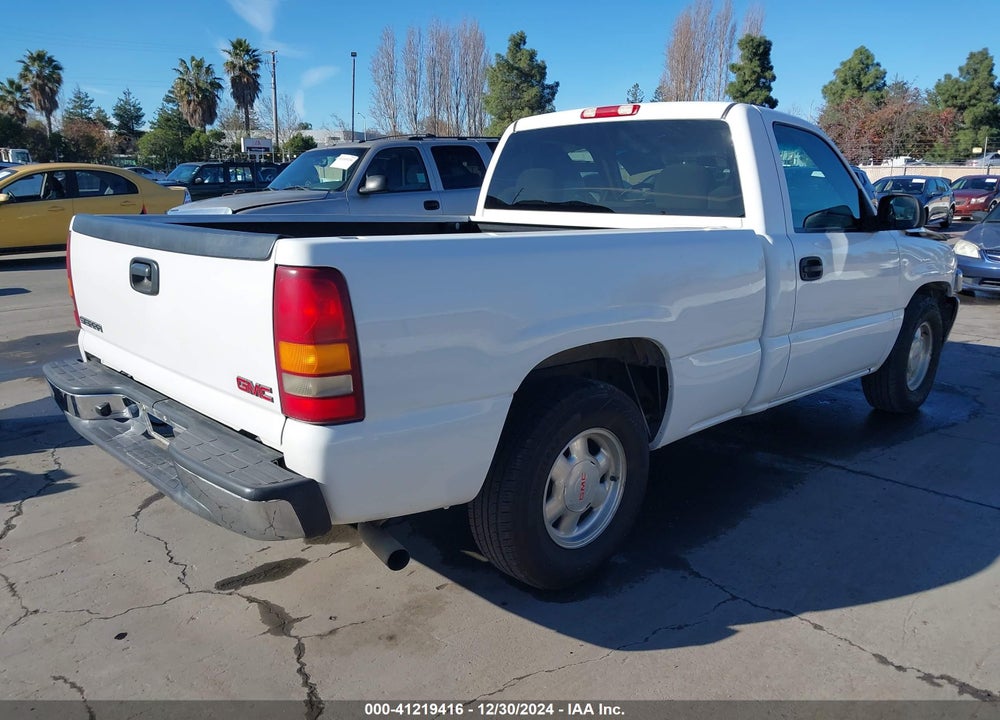 1999 GMC SIERRA 1500 SL VIN: 1GTEC14W6XZ508030
