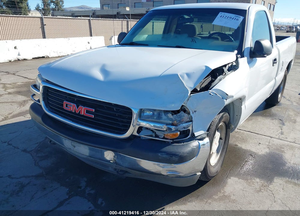 1999 GMC SIERRA 1500 SL VIN: 1GTEC14W6XZ508030