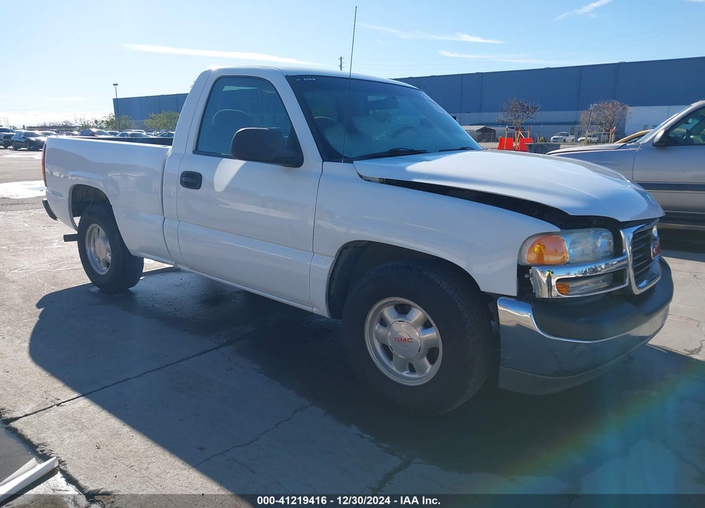 1999 GMC SIERRA 1500 SL VIN: 1GTEC14W6XZ508030