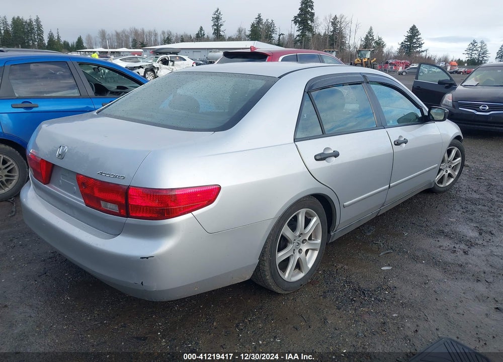 2005 HONDA ACCORD 2.4 DX VIN: 1HGCM561X5A129512