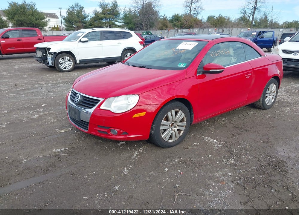 2009 VOLKSWAGEN EOS KOMFORT VIN: WVWBA71F29V019053