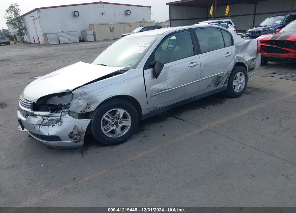2005 CHEVROLET MALIBU LS VIN: 1G1ZT54895F143974