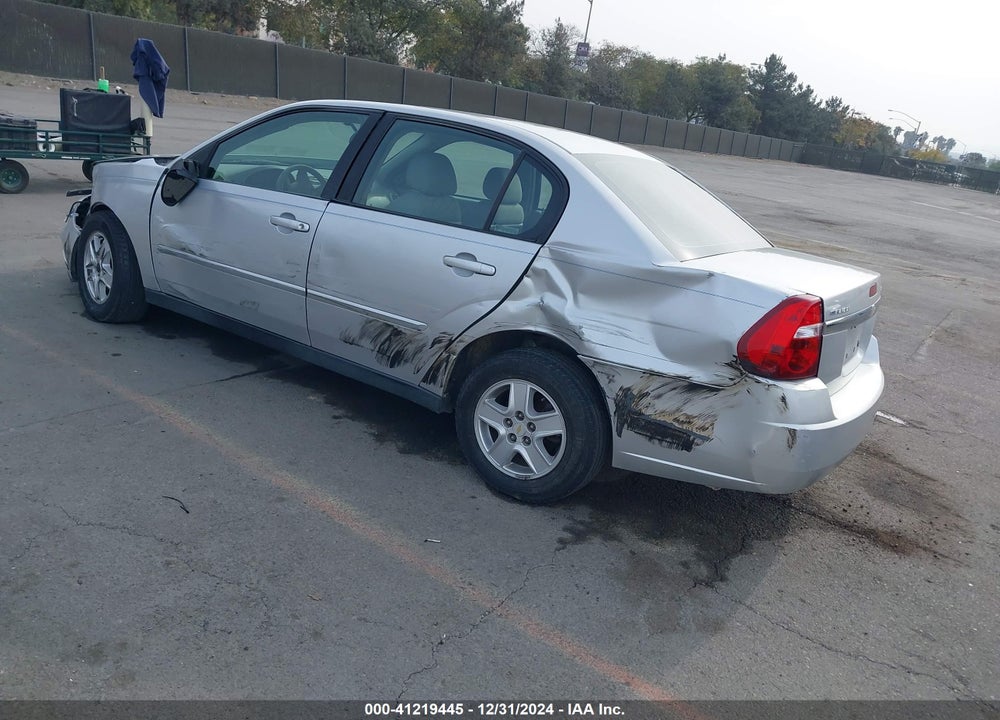 2005 CHEVROLET MALIBU LS VIN: 1G1ZT54895F143974