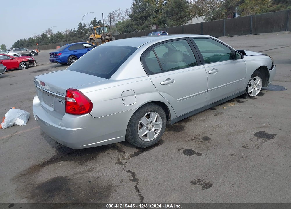 2005 CHEVROLET MALIBU LS VIN: 1G1ZT54895F143974