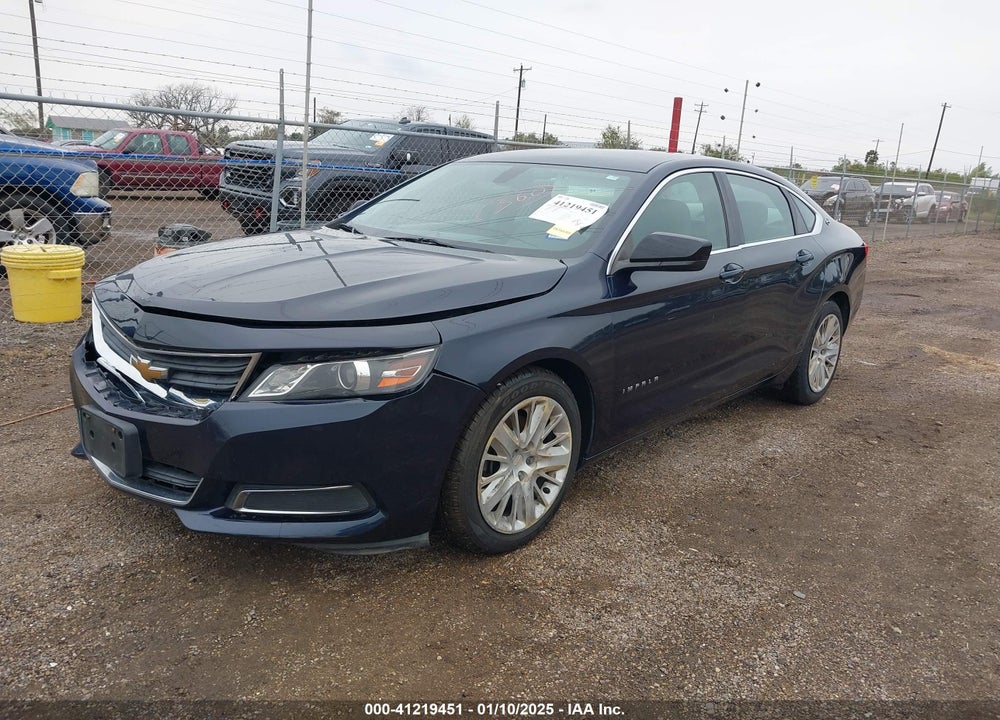 2015 CHEVROLET IMPALA VIN: 2G11Z5SL9F9169200