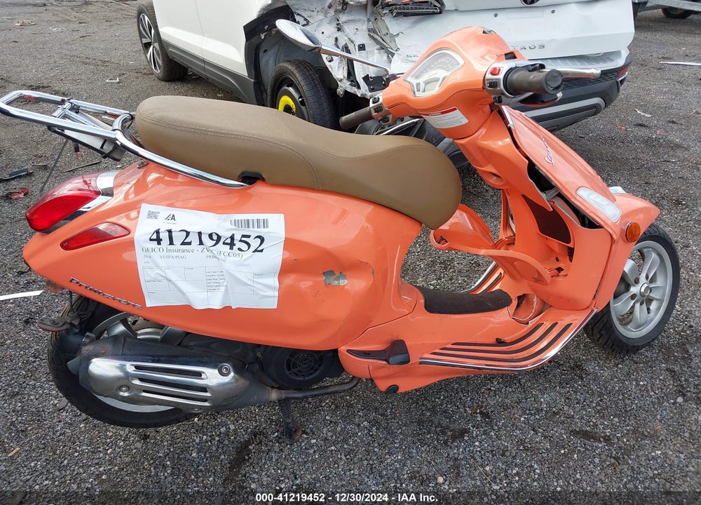 2018 VESPA SPRINT 150 3V VIN: ZAPM818GXJ5700953