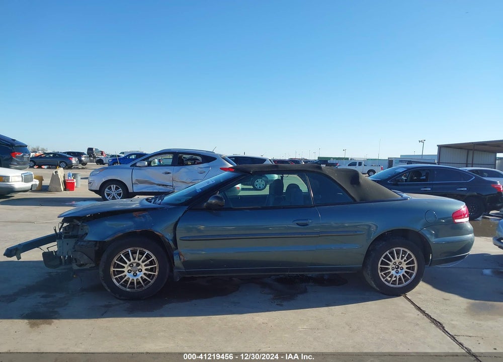 2006 CHRYSLER SEBRING TOURING VIN: 1C3EL55R76N163486