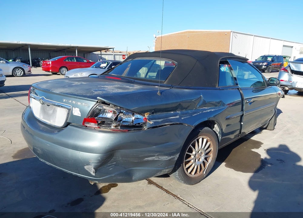 2006 CHRYSLER SEBRING TOURING VIN: 1C3EL55R76N163486