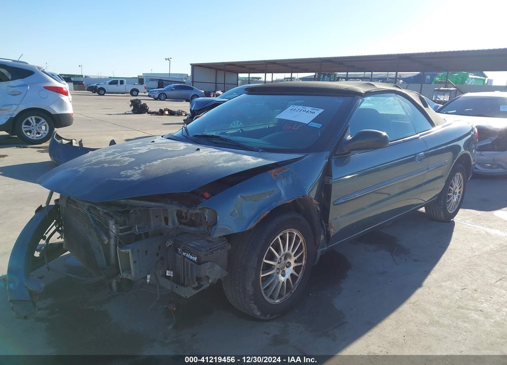 2006 CHRYSLER SEBRING TOURING VIN: 1C3EL55R76N163486
