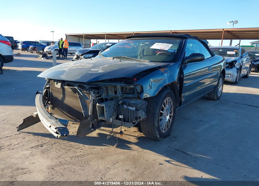 2006 CHRYSLER SEBRING TOURING VIN: 1C3EL55R76N163486