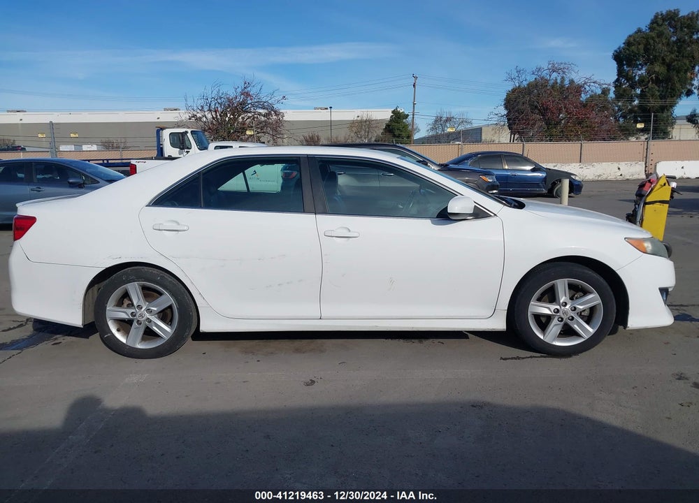2012 TOYOTA CAMRY SE VIN: 4T1BF1FK0CU573219