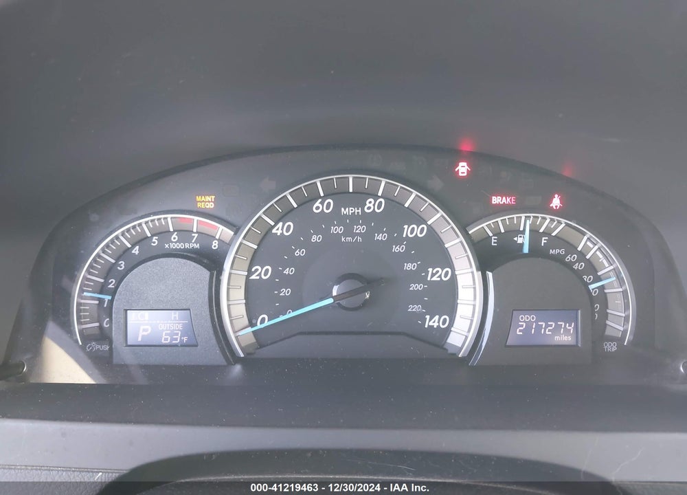 2012 TOYOTA CAMRY SE VIN: 4T1BF1FK0CU573219