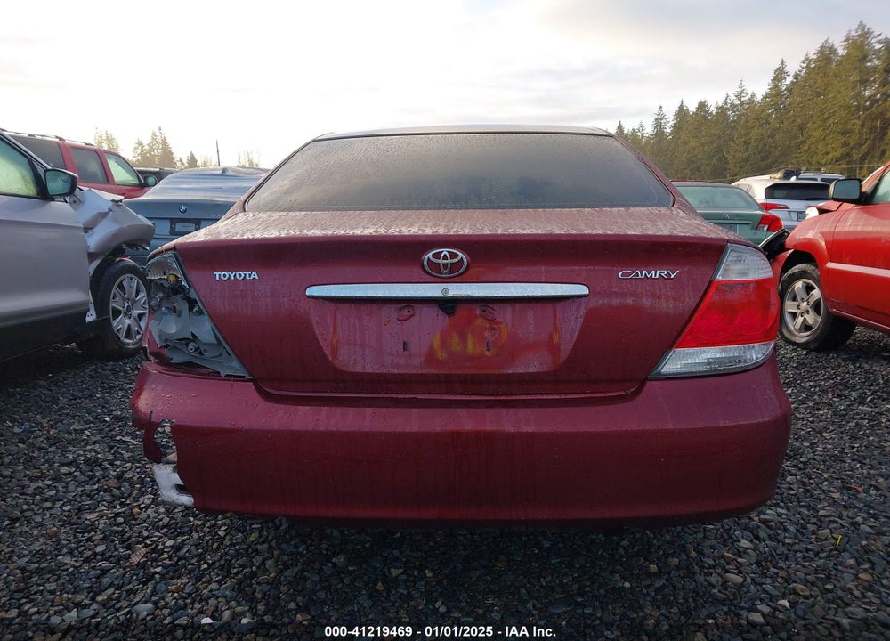 2006 TOYOTA CAMRY LE VIN: 4T1BE30K66U142167