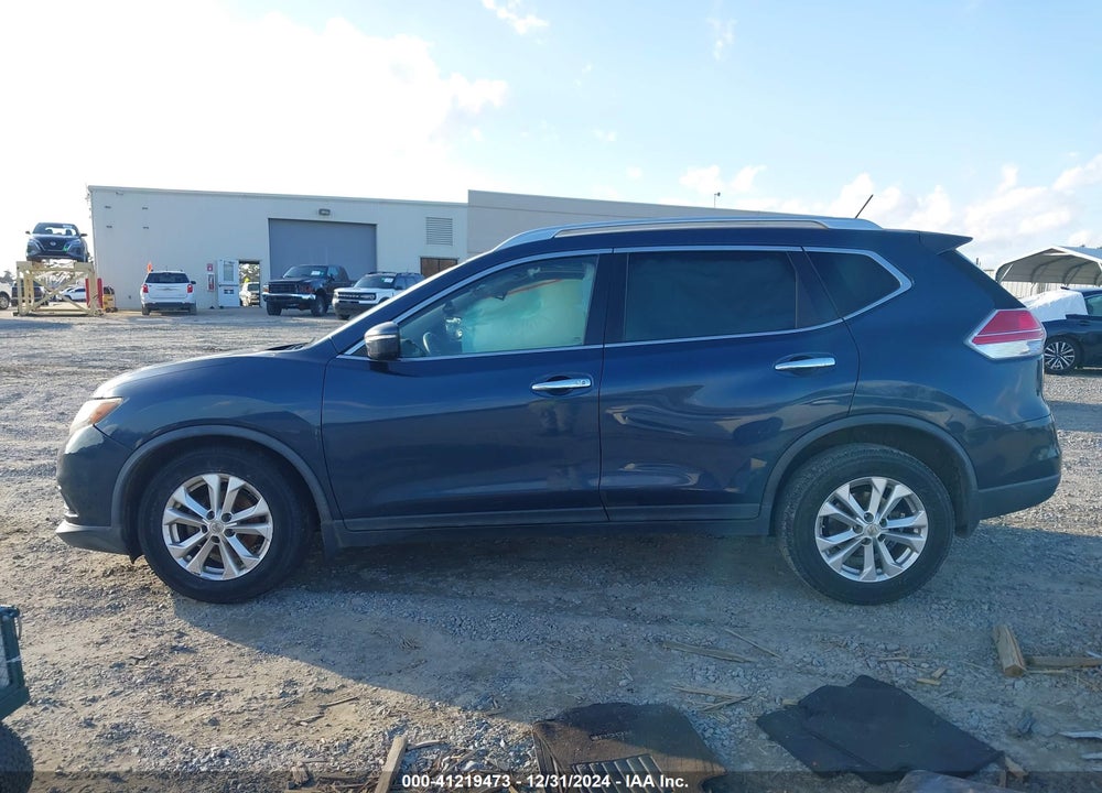 2015 NISSAN ROGUE SV VIN: KNMAT2MT1FP519876