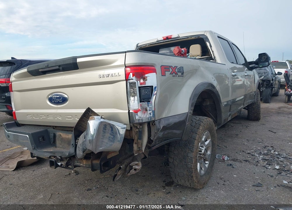 2017 FORD F250 VIN: 1FT7W2BT0HED92024