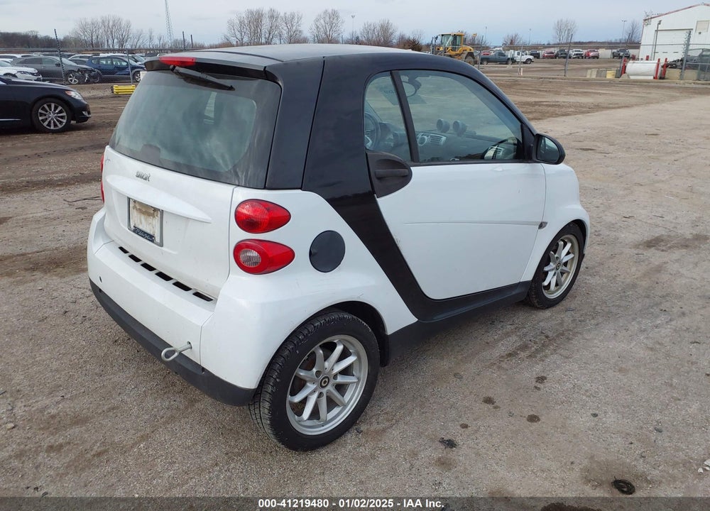 2008 SMART FORTWO PASSION/PURE VIN: WMEEJ31X98K146706